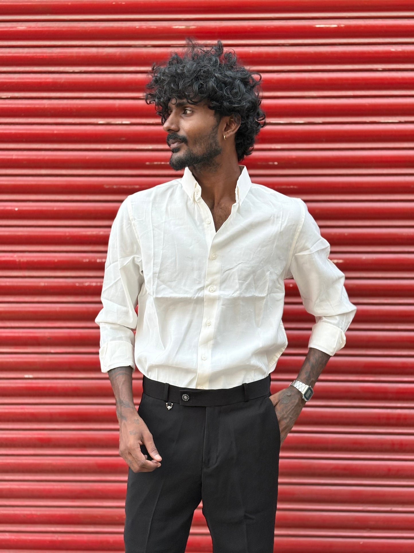 White Turkish Shirt