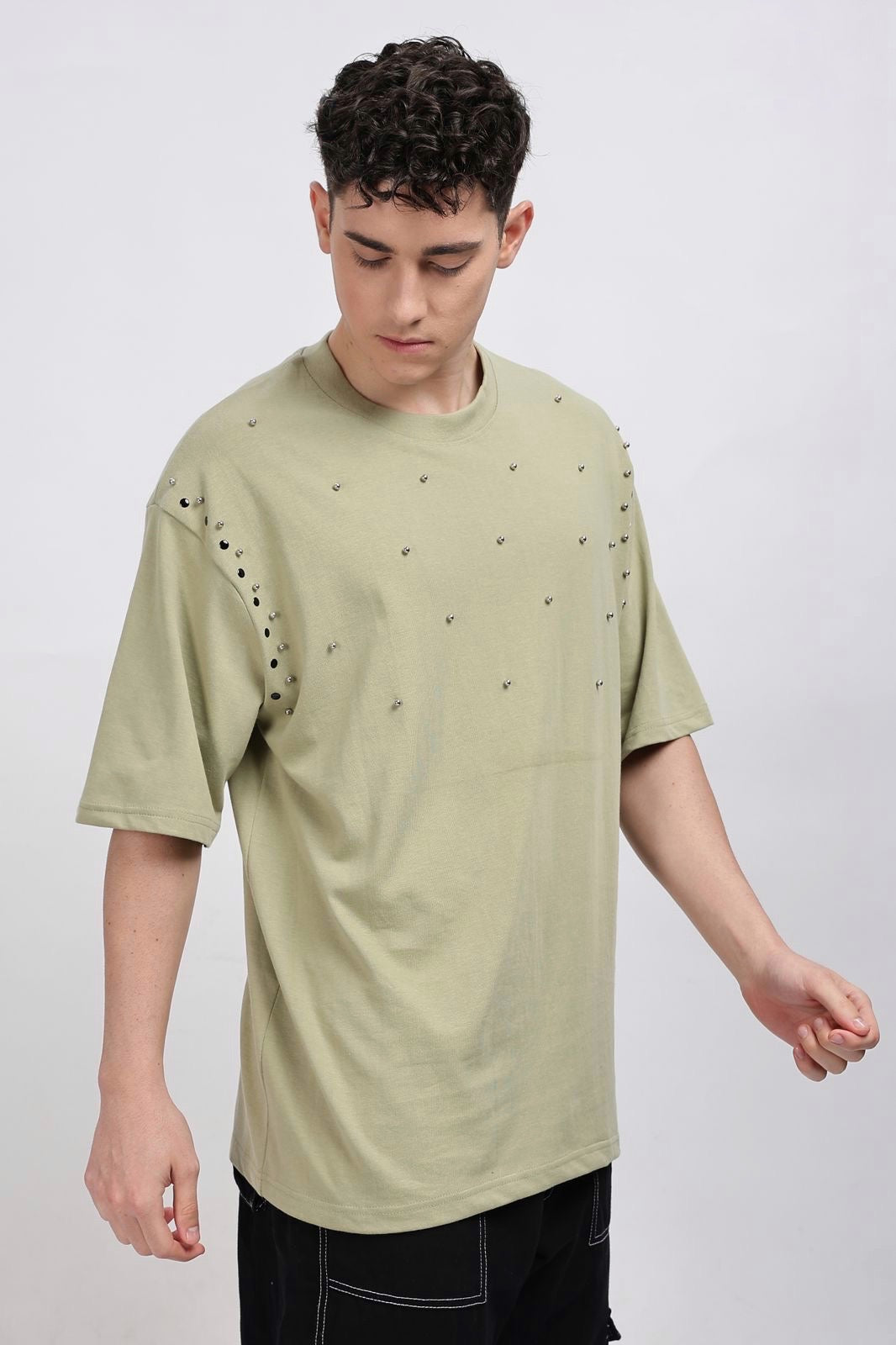 Pastel Green Oversized Tshirt