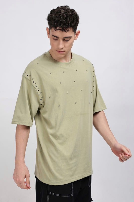 Pastel Green Oversized Tshirt