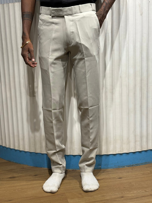 Grey Polo Fit Formal Pants