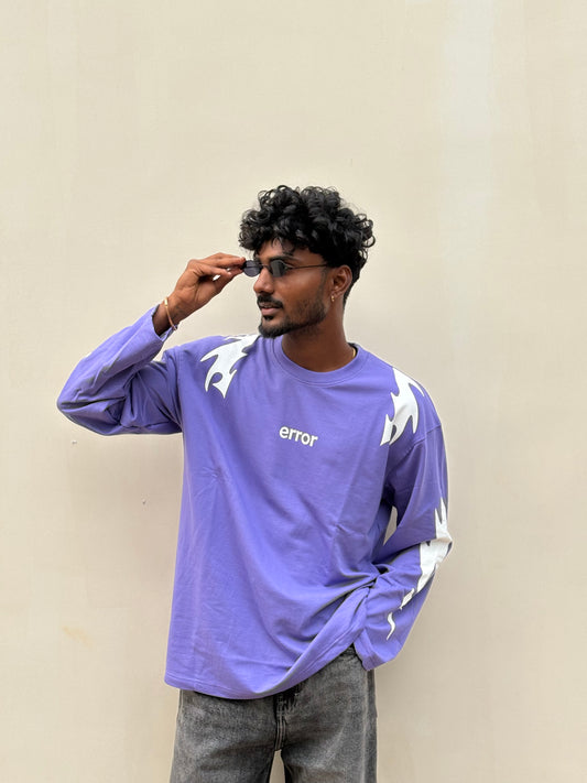 Purple Full Sleeve Tshirt