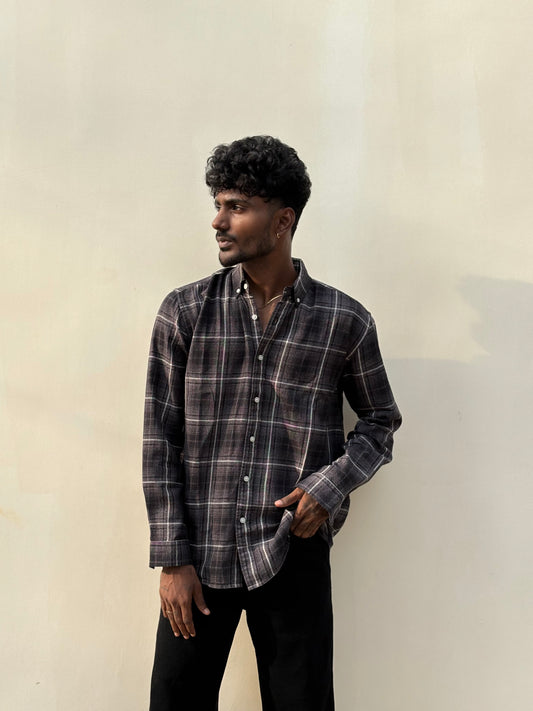 Black Flannel Shirt