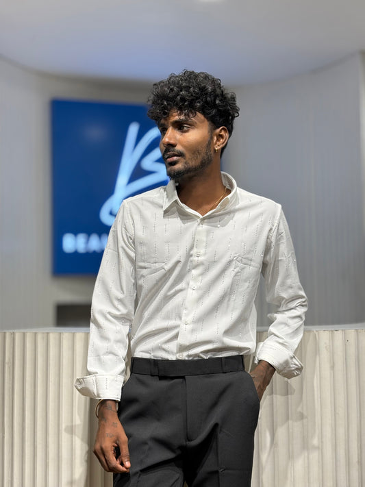 White Designer Shirt