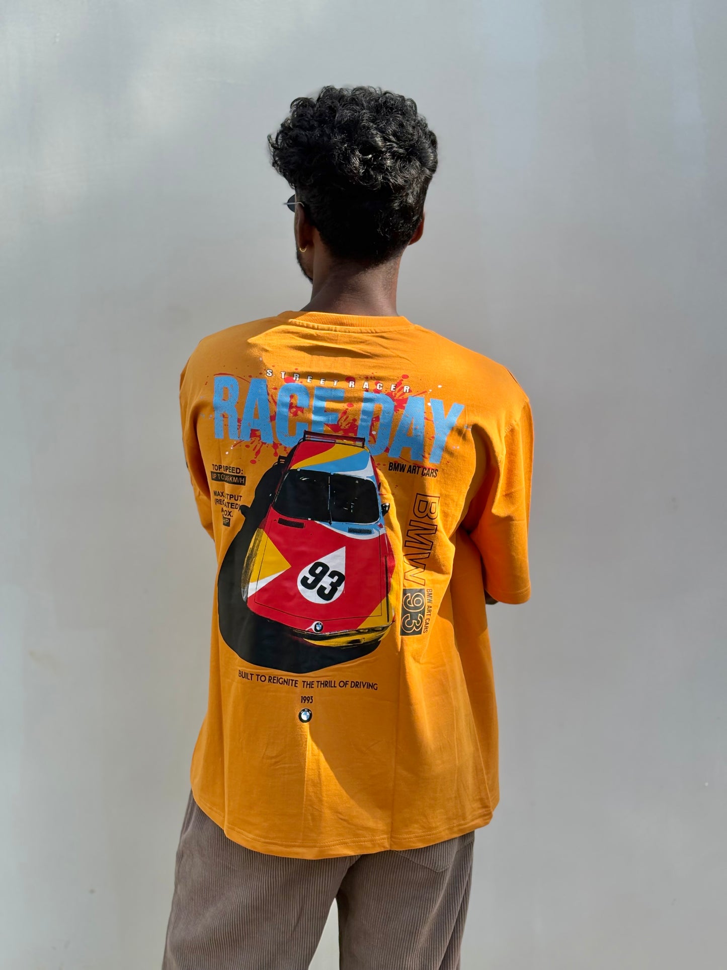 Orange Oversized Tshirt