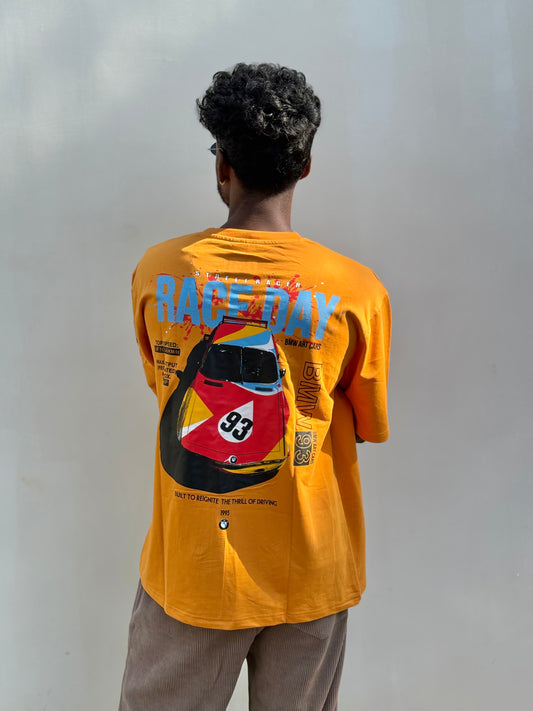 Orange Oversized Tshirt