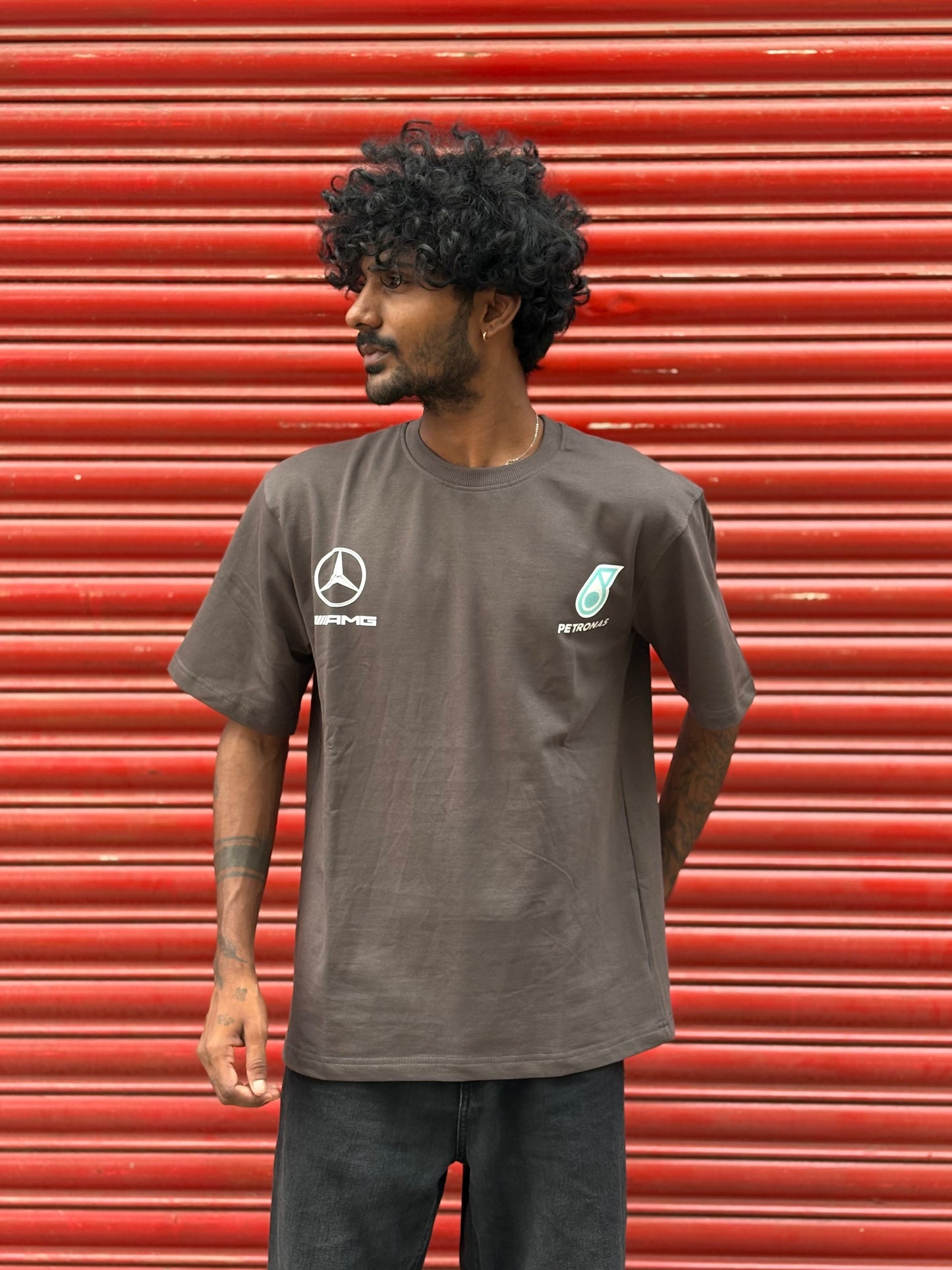 Dark Grey Oversized Tshirt