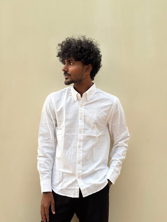 White Cotton Shirt