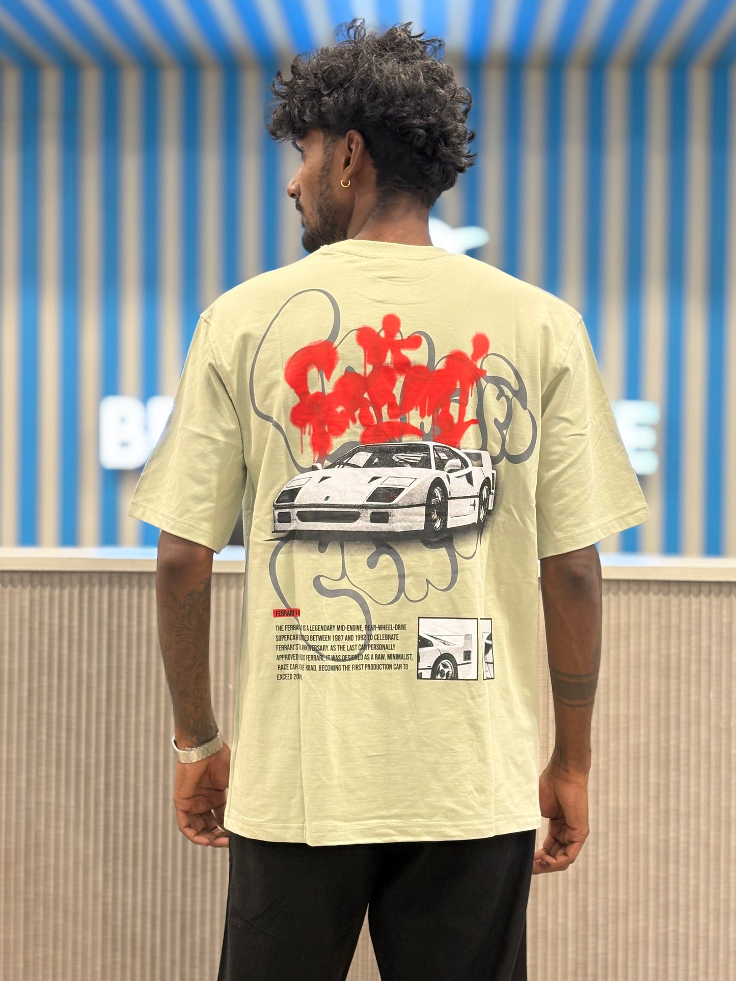 Light Green Oversized Tshirt