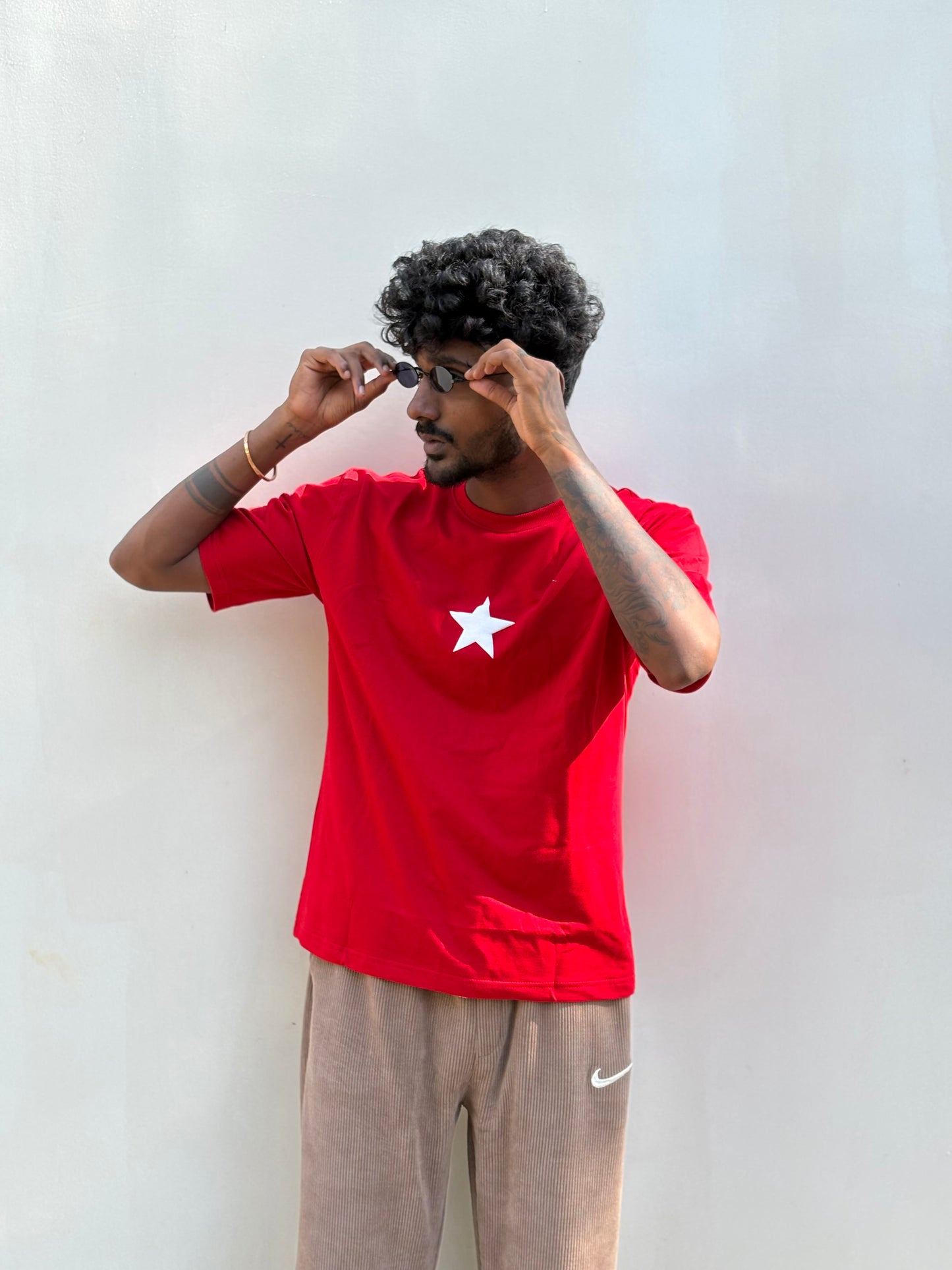 Red Oversized Tshirt