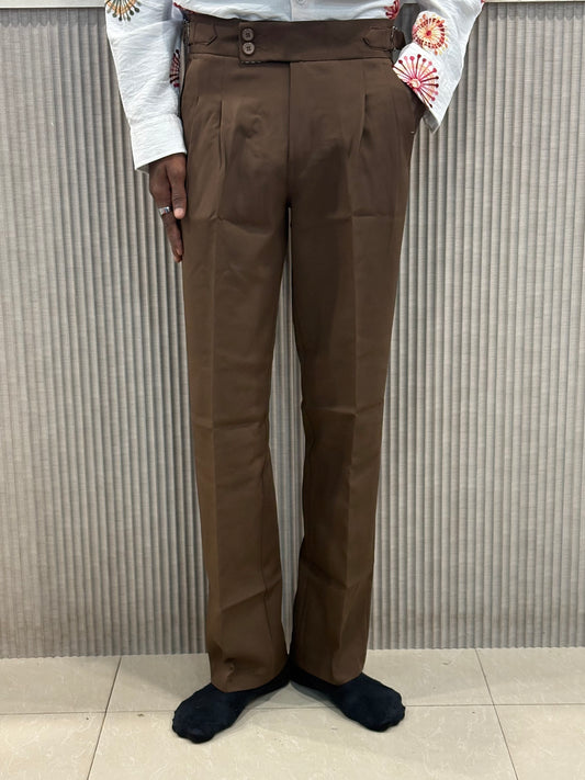 Brown Gurkha Pant