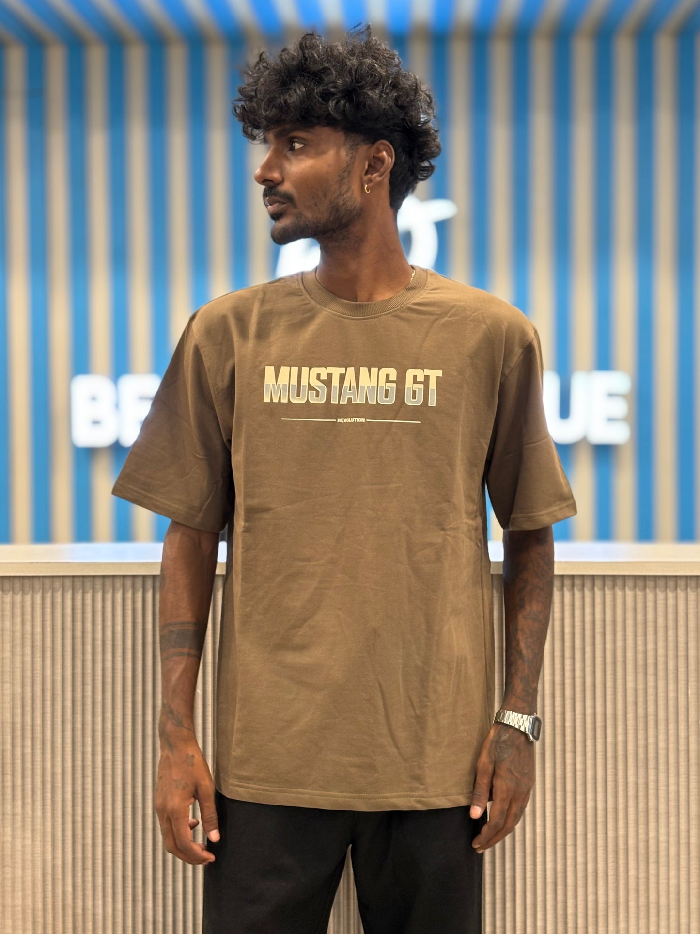 Brown Oversized Tshirt