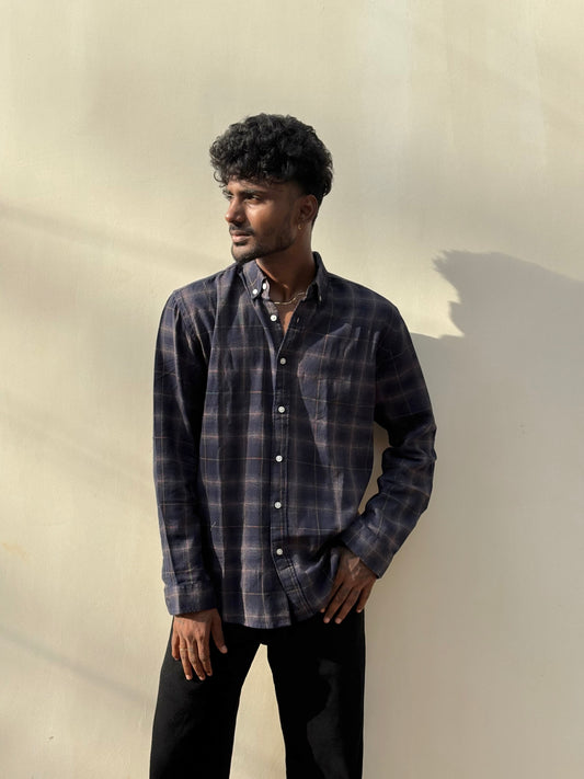 Blue Flannel Shirt