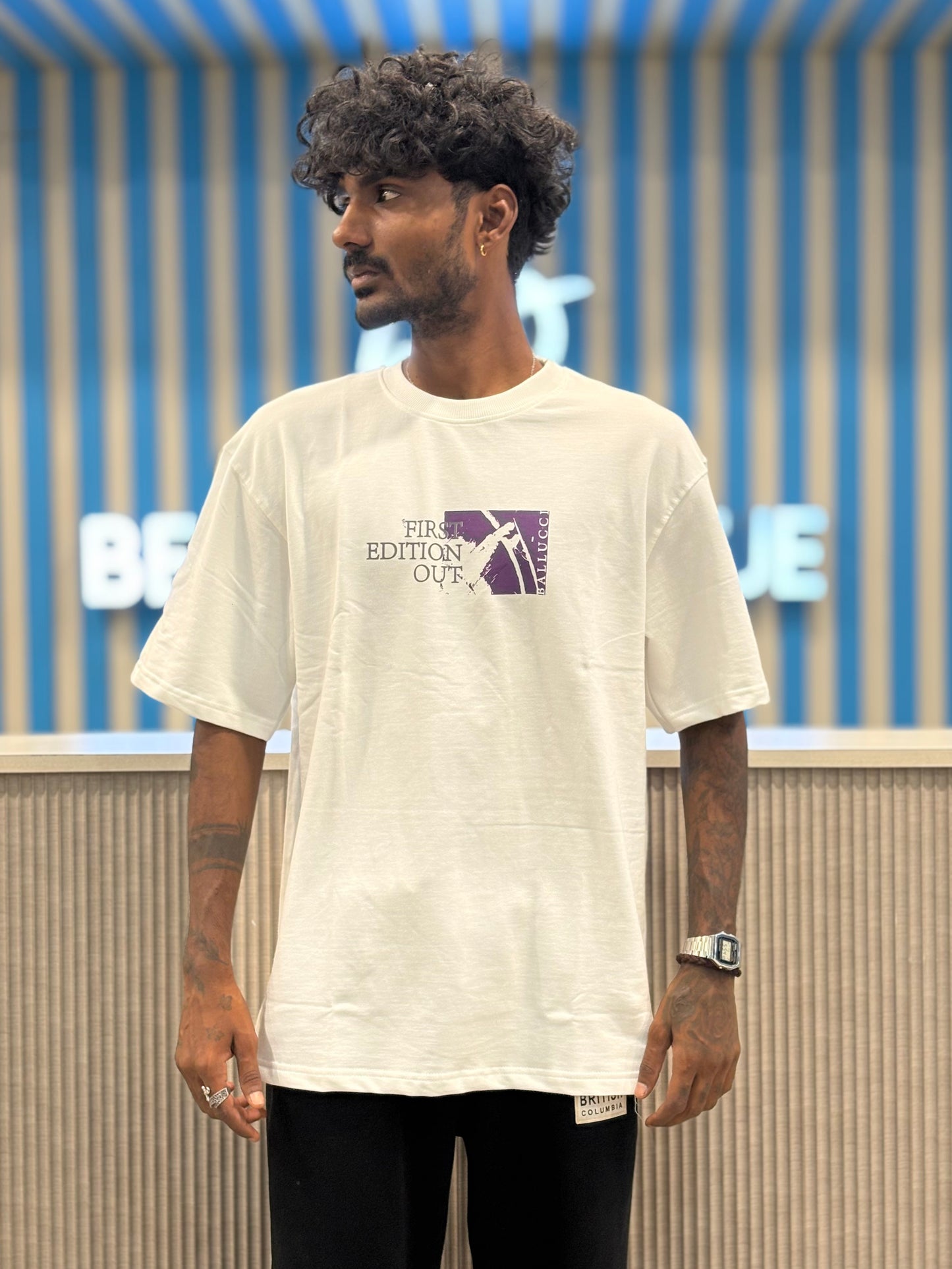 White Oversized Tshirt