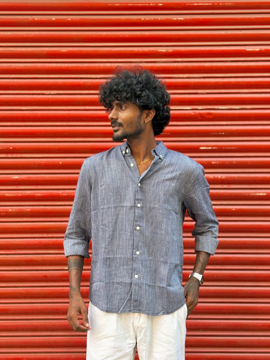 Blue Striped Shirt