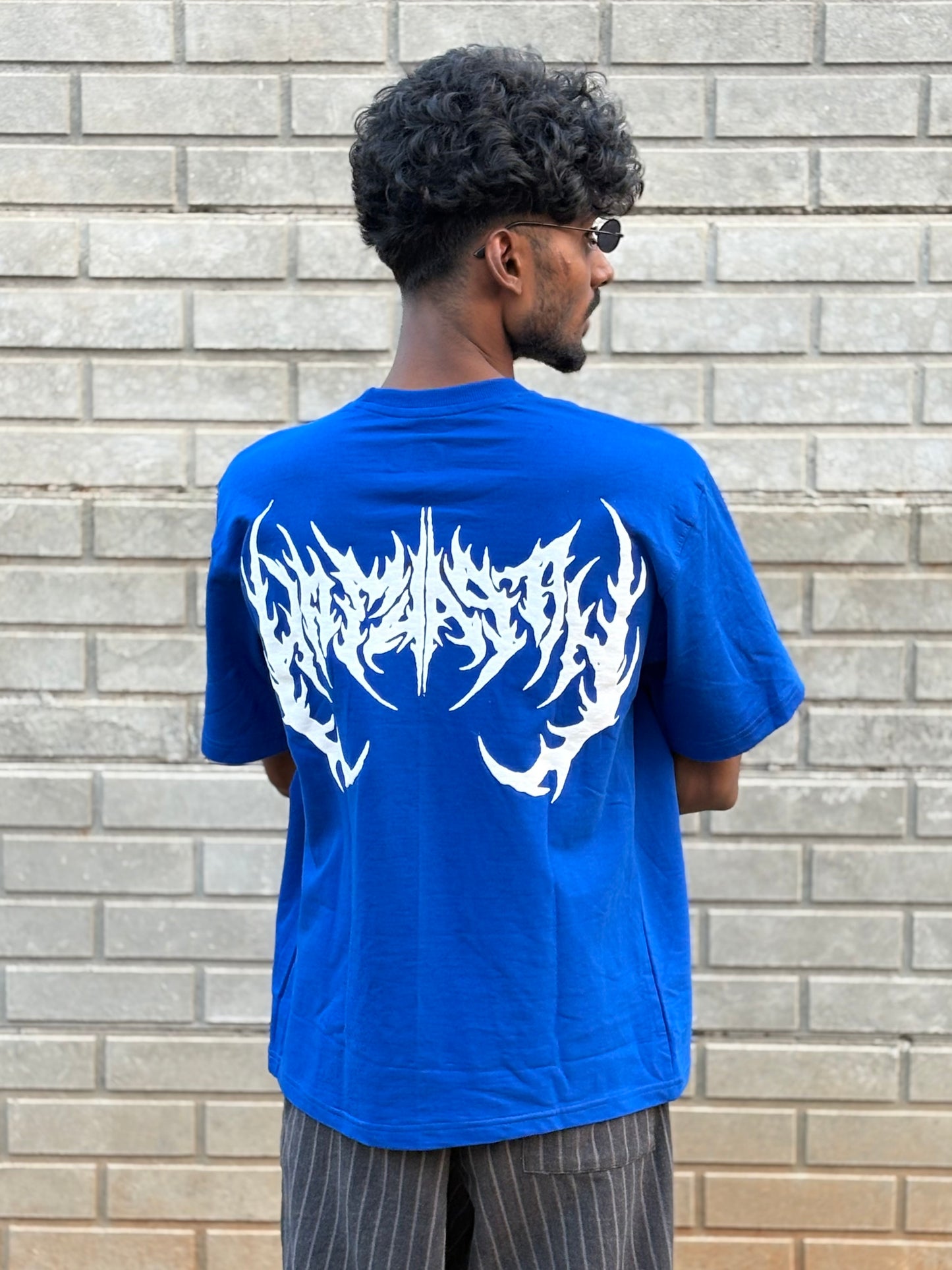 Blue Oversized Tshirt