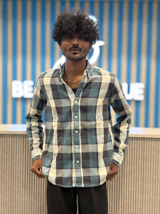Green Flannel Shirt