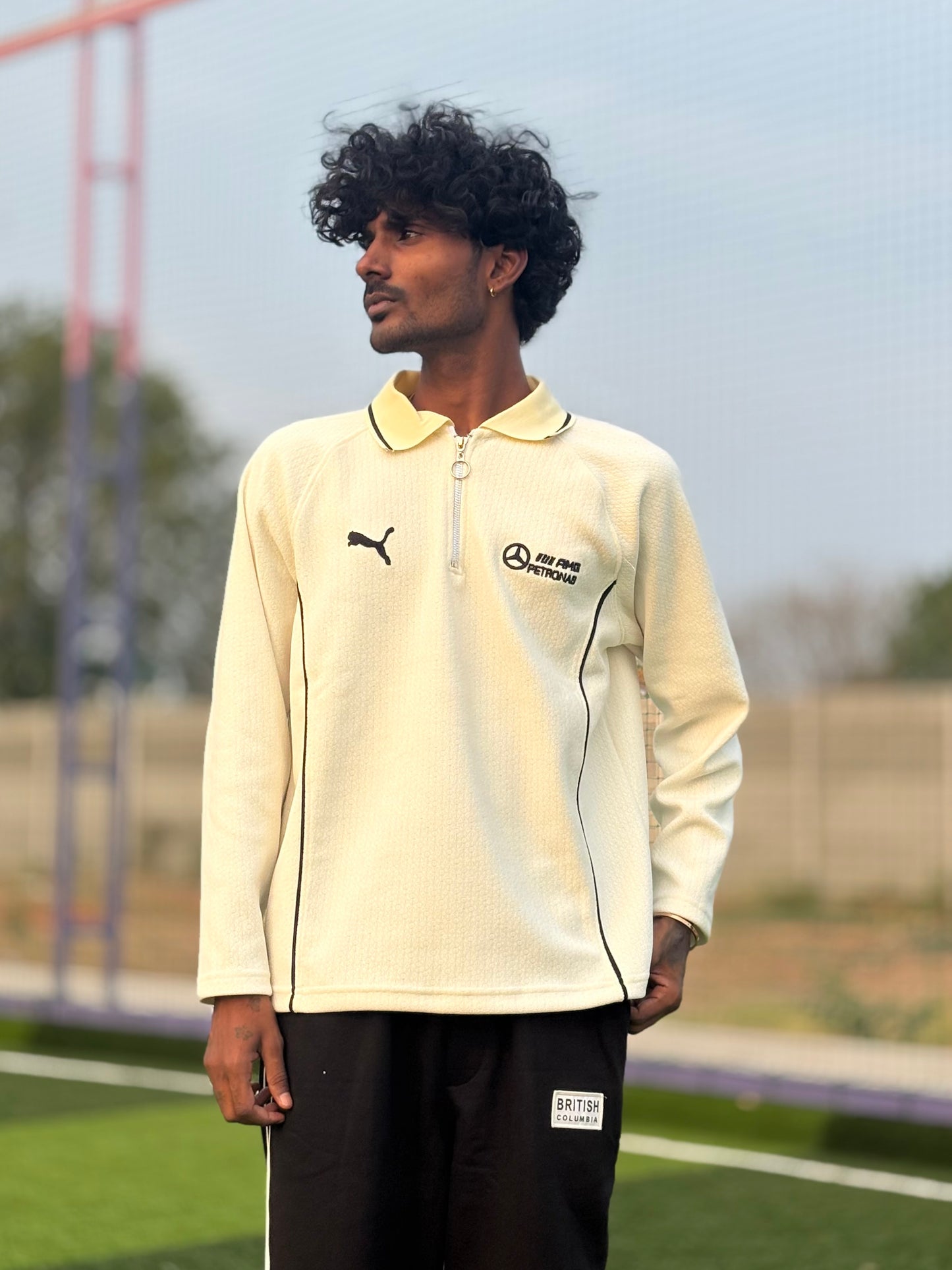 Off White Oversized Sweatshirt