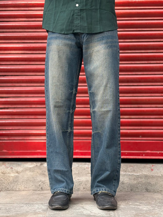 Blue Baggy Jeans