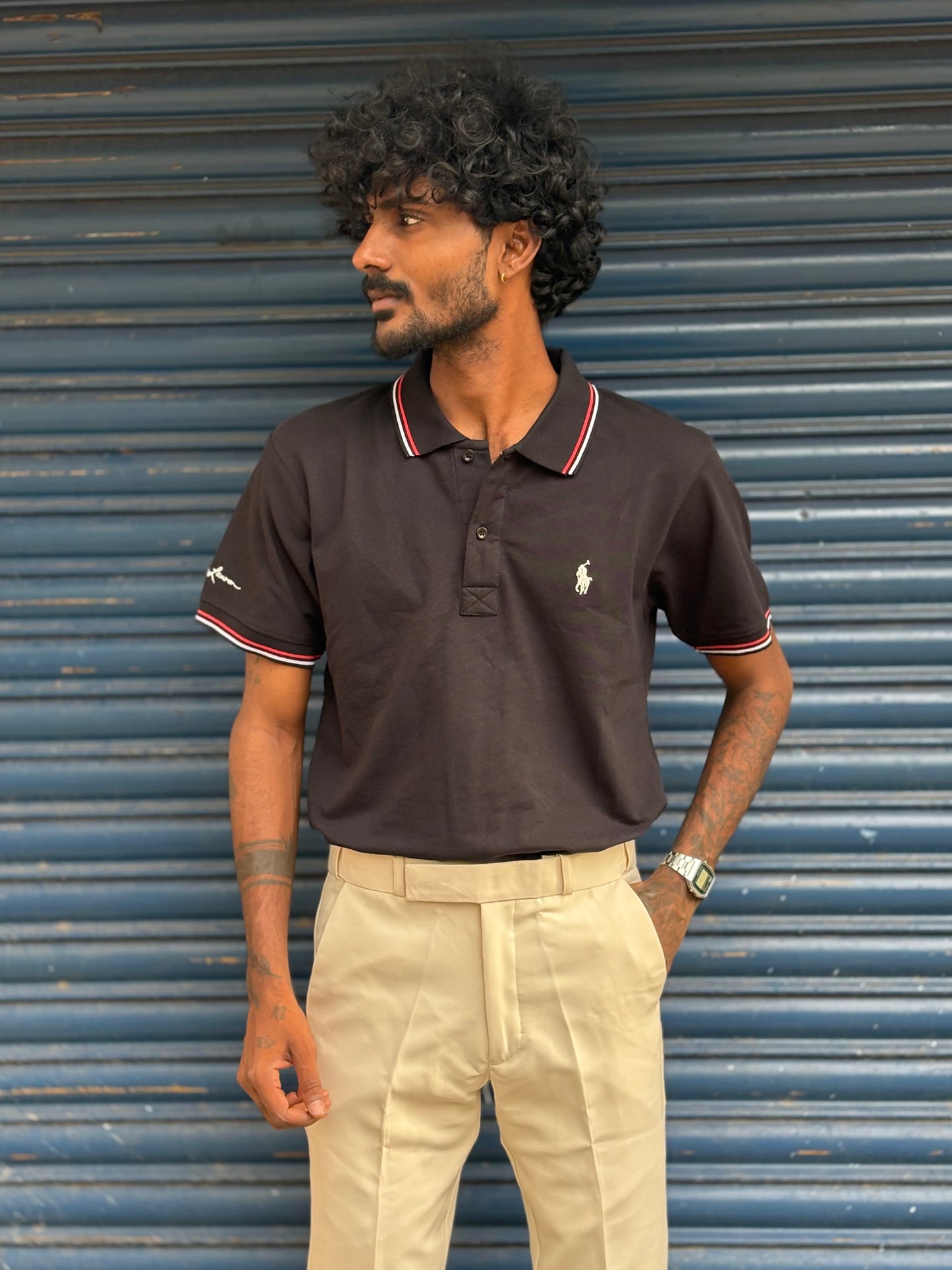 Black Polo Tshirt
