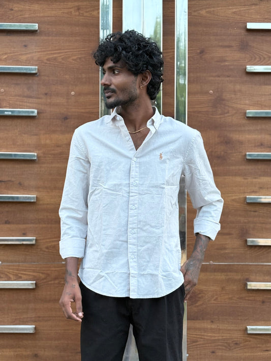 Grey Linen Shirt