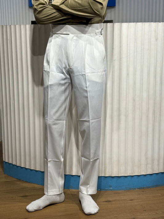 White Gurkha Pant