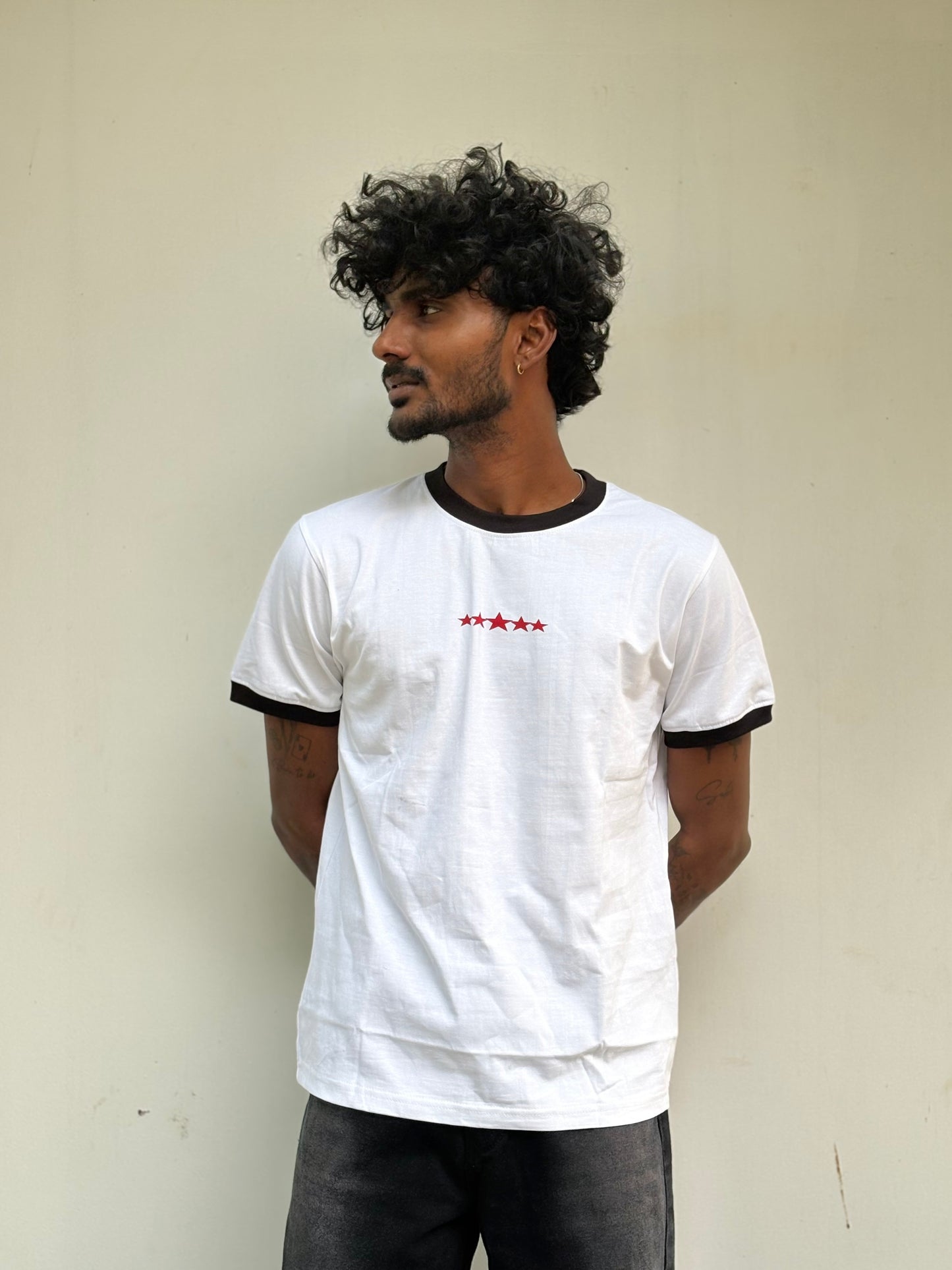 White Ringer T-shirt