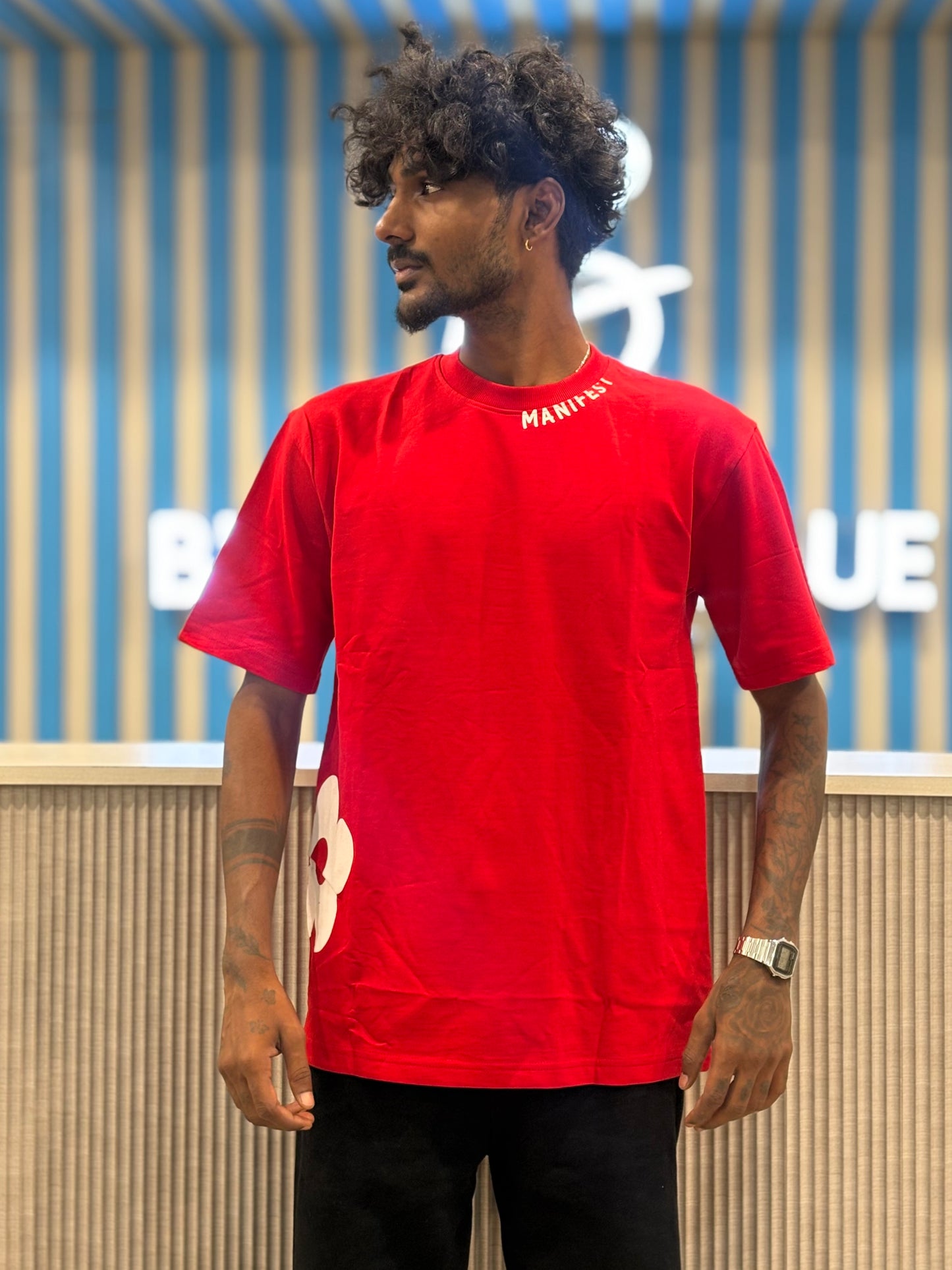 Red Oversized Tshirt