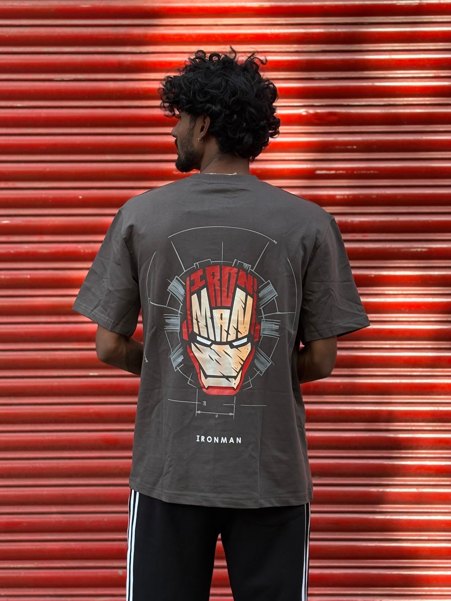 Dark Grey Oversized Tshirt