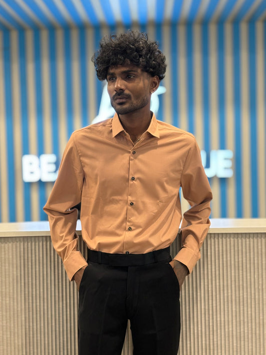 Orange Liquid Shirt