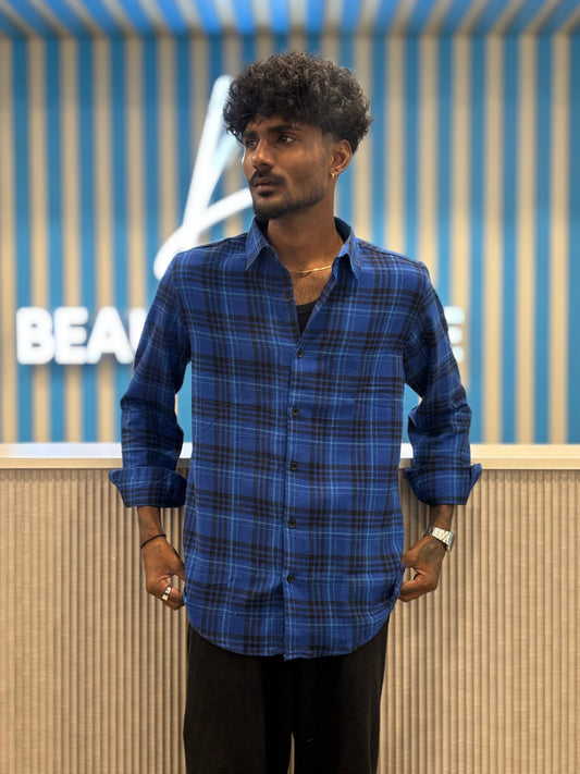 Blue Flannel Shirt