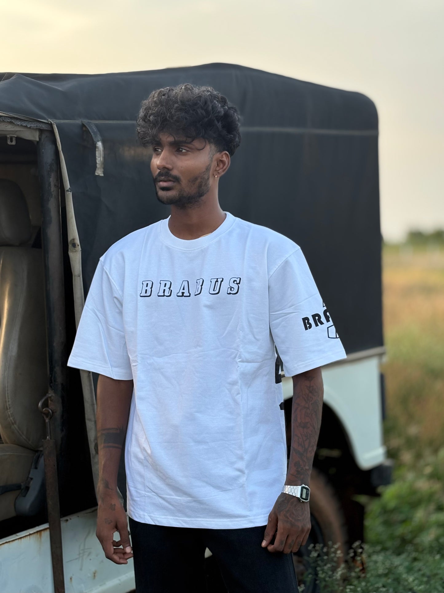 White Oversized Tshirt