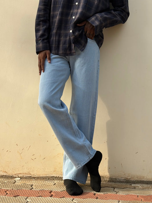 Light Blue Baggy Jeans