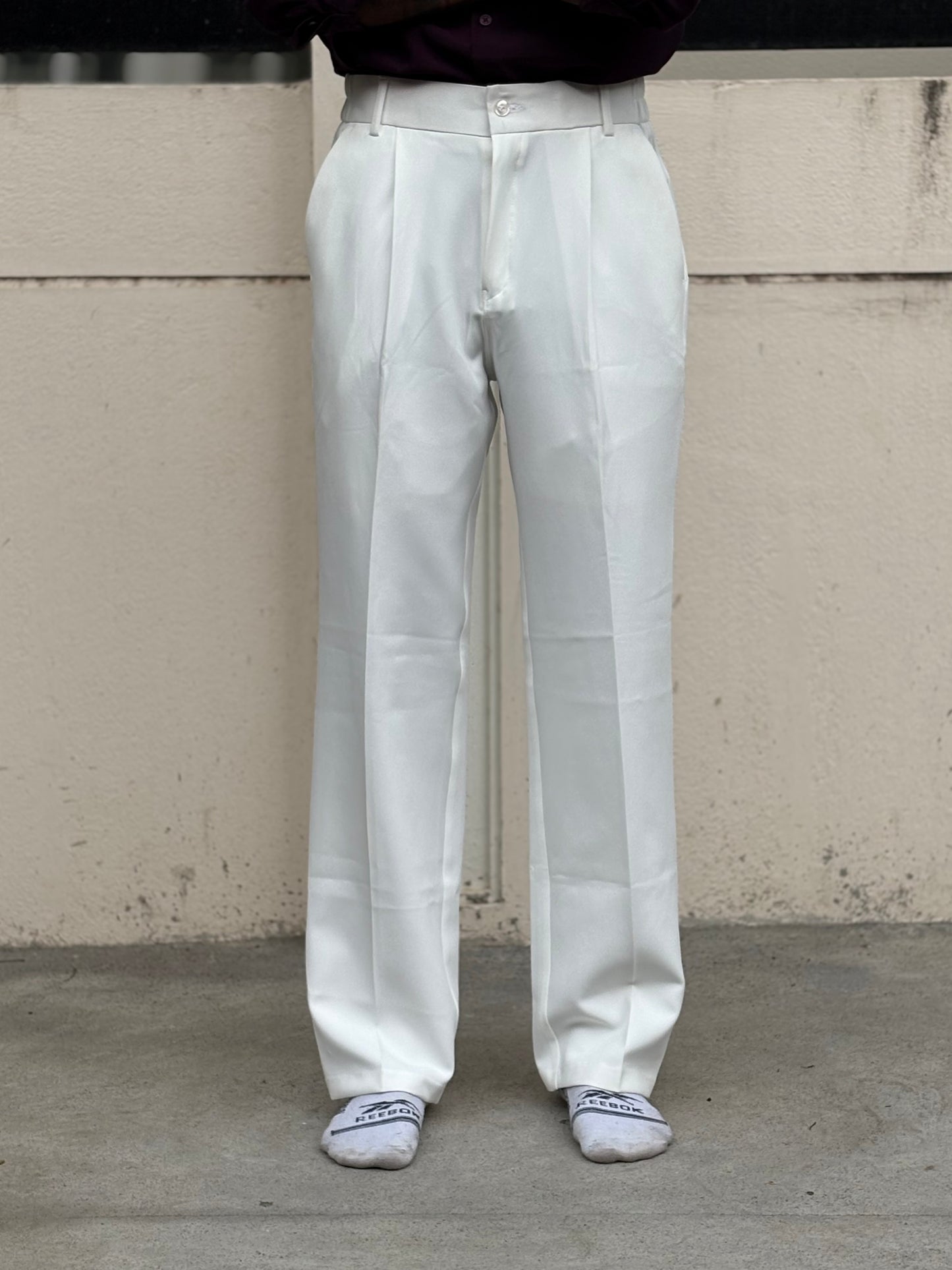 Off White Korean Pants
