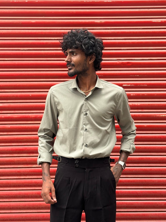Light Green Liquid Shirt