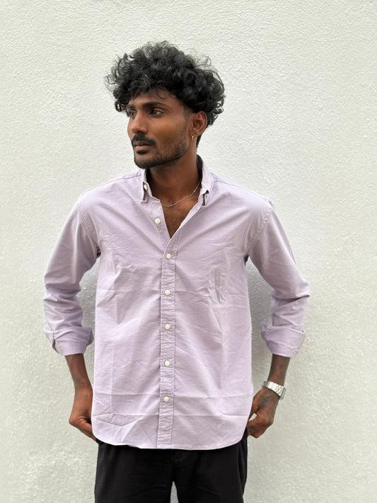 Lavender Mist Linen Shirt