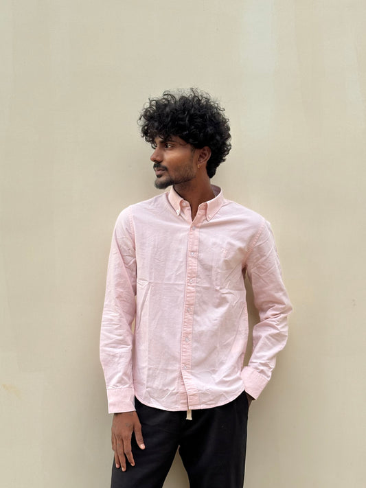 Light Pink Cotton Shirt