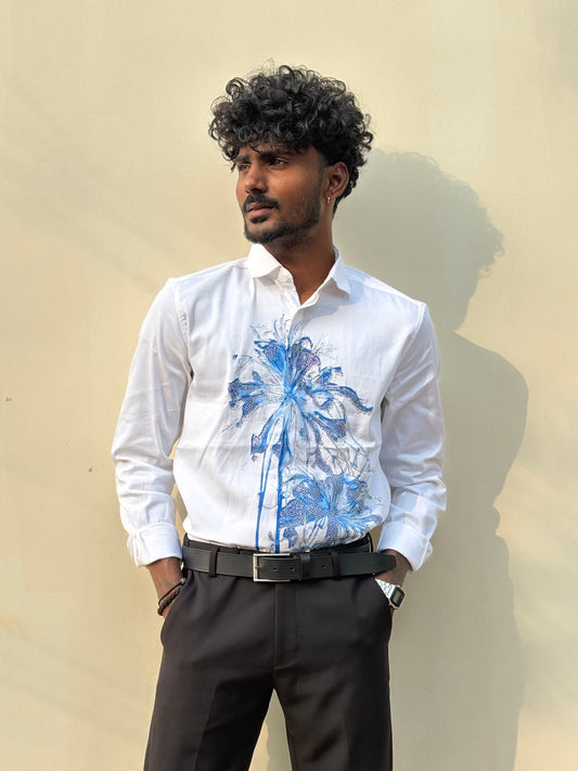 White Designer Shirt