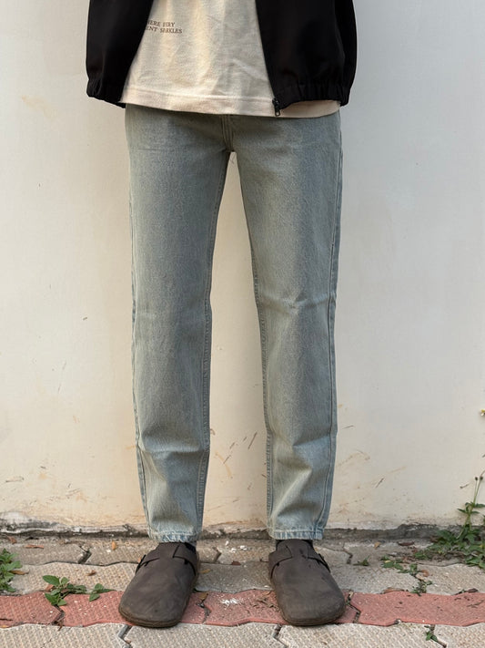 Faded Blue Mom Fit Jeans