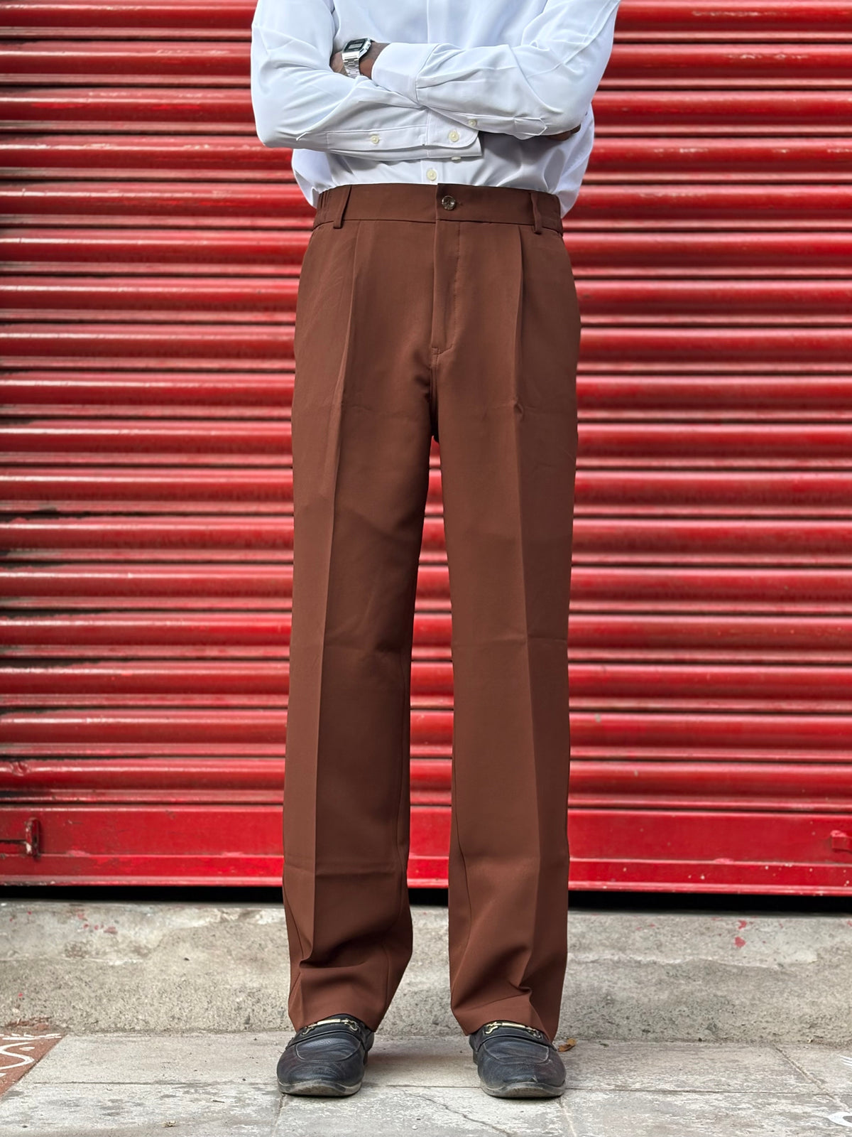 Brown Korean Pants