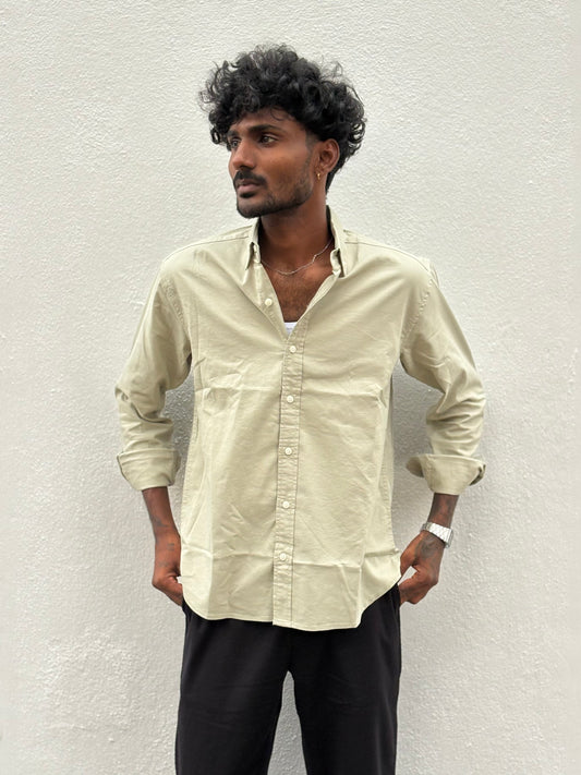 Light Green Linen Shirt