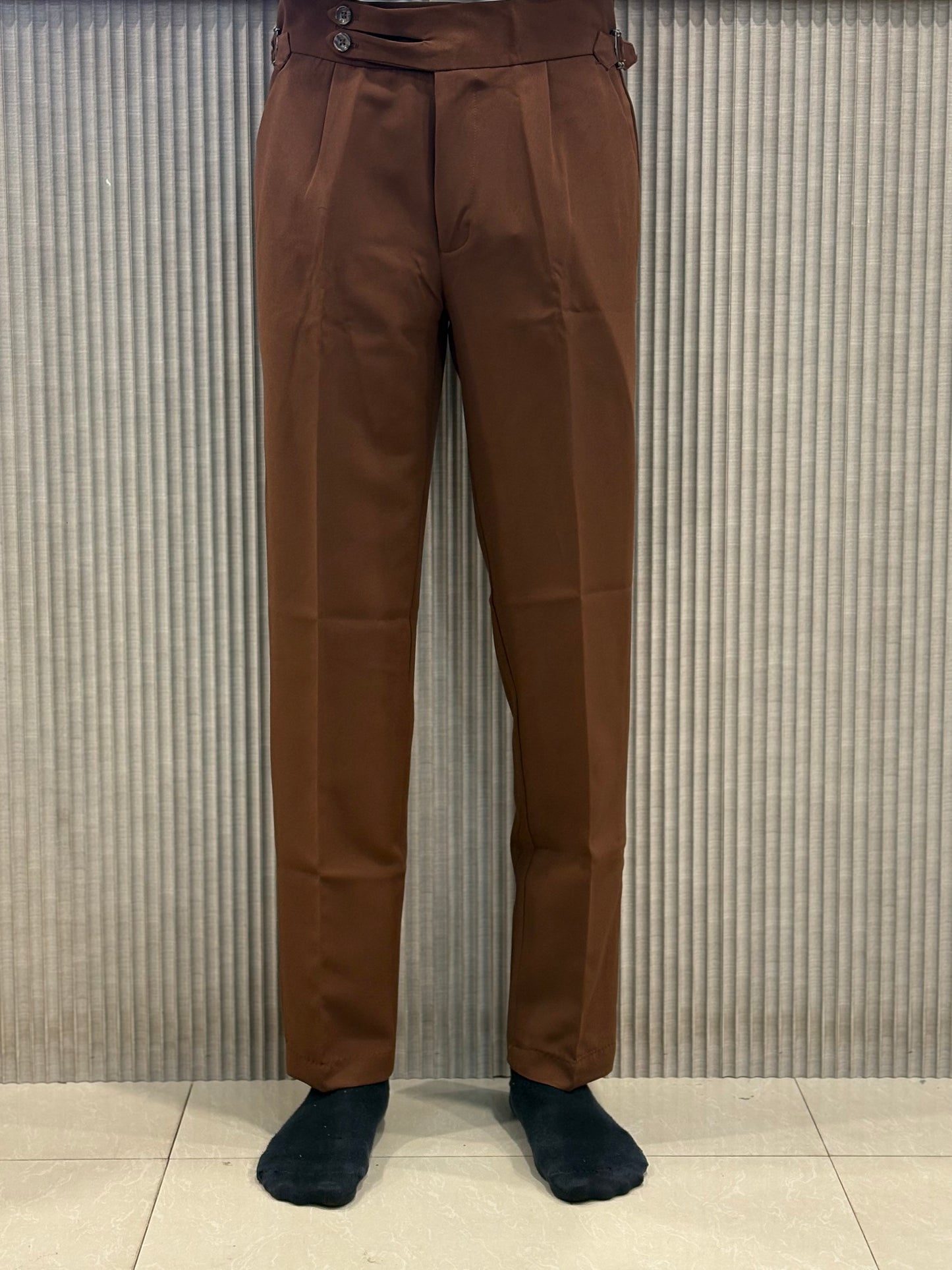 Brown Gurkha Pant