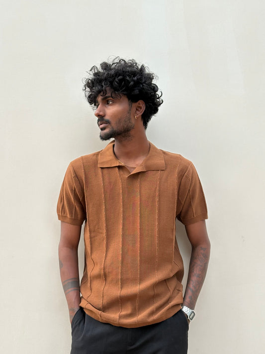 Brown Polo Tshirt