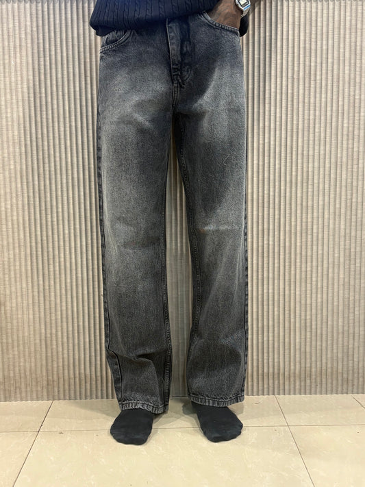 Dark Grey Baggy Jeans