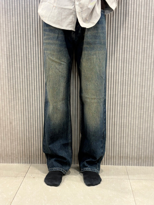 Blue Baggy Jeans