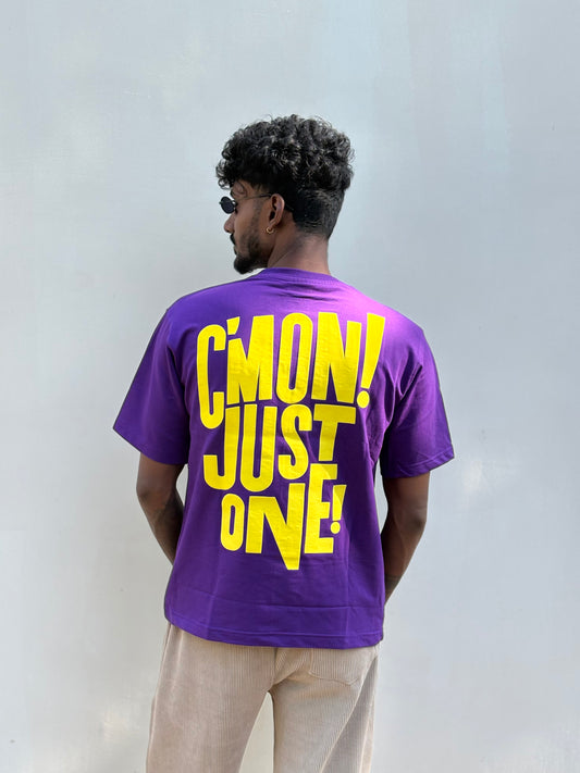 Purple Oversized Tshirt