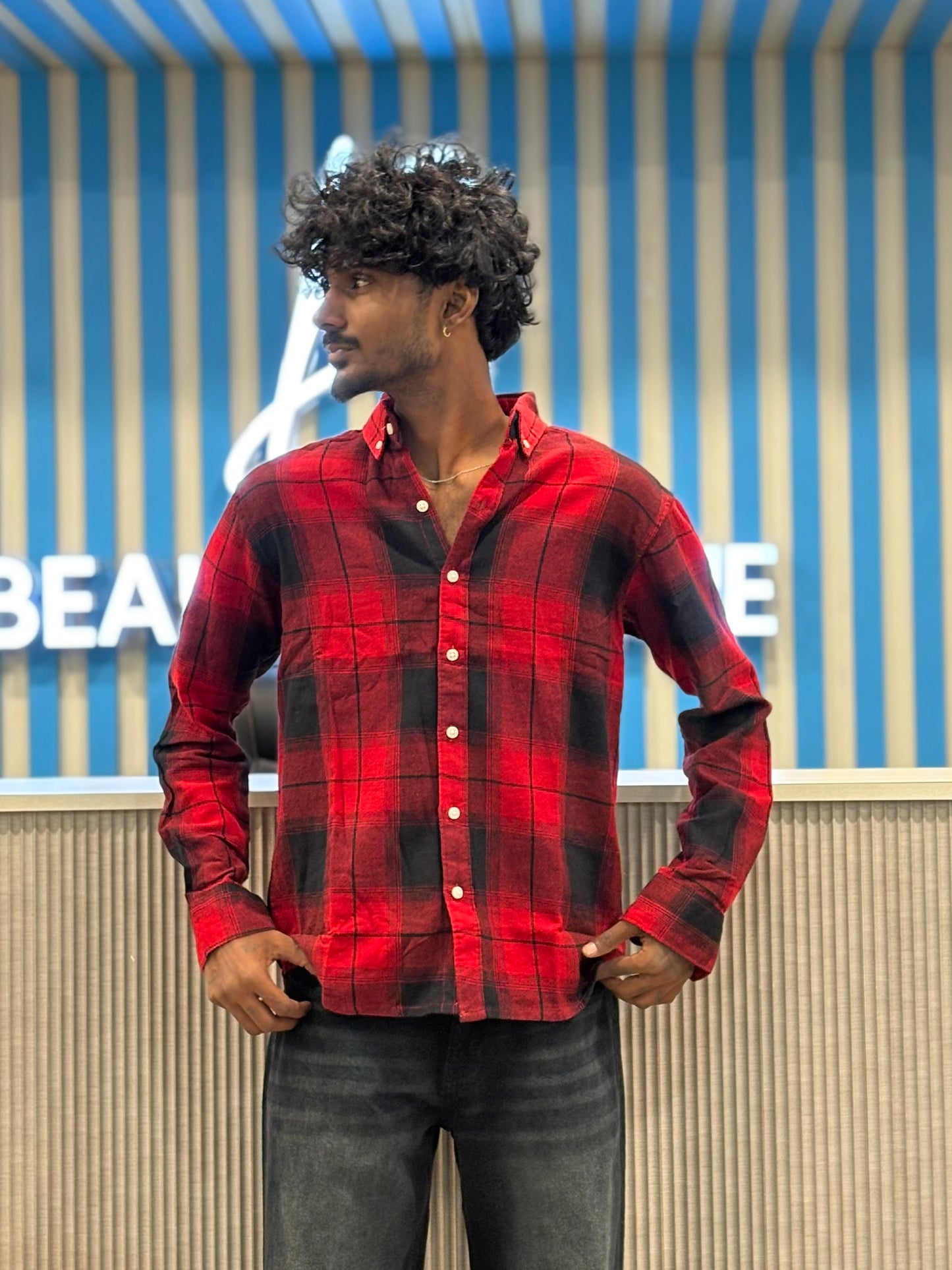 Red And Black Flannel Shirt