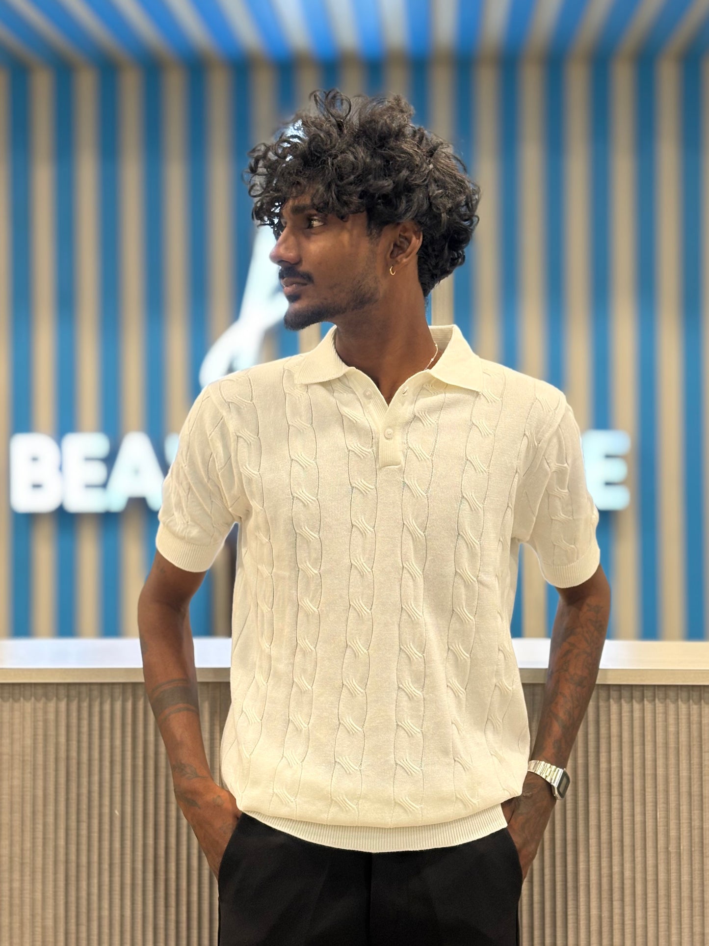 White Polo Tshirt