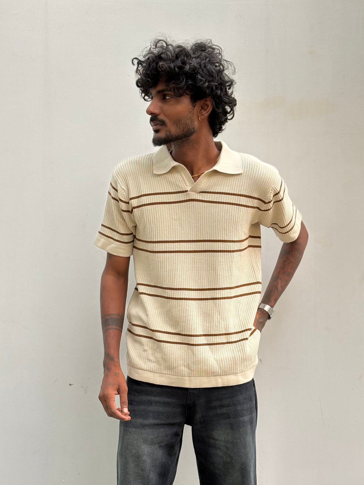 Brown Polo Tshirt