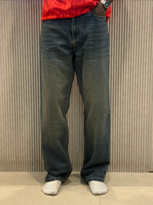 Blue Baggy Jeans
