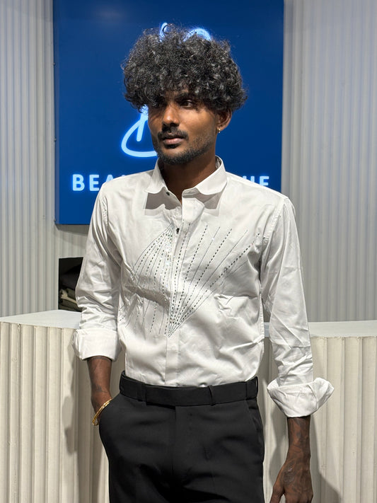 White Designer Shirt
